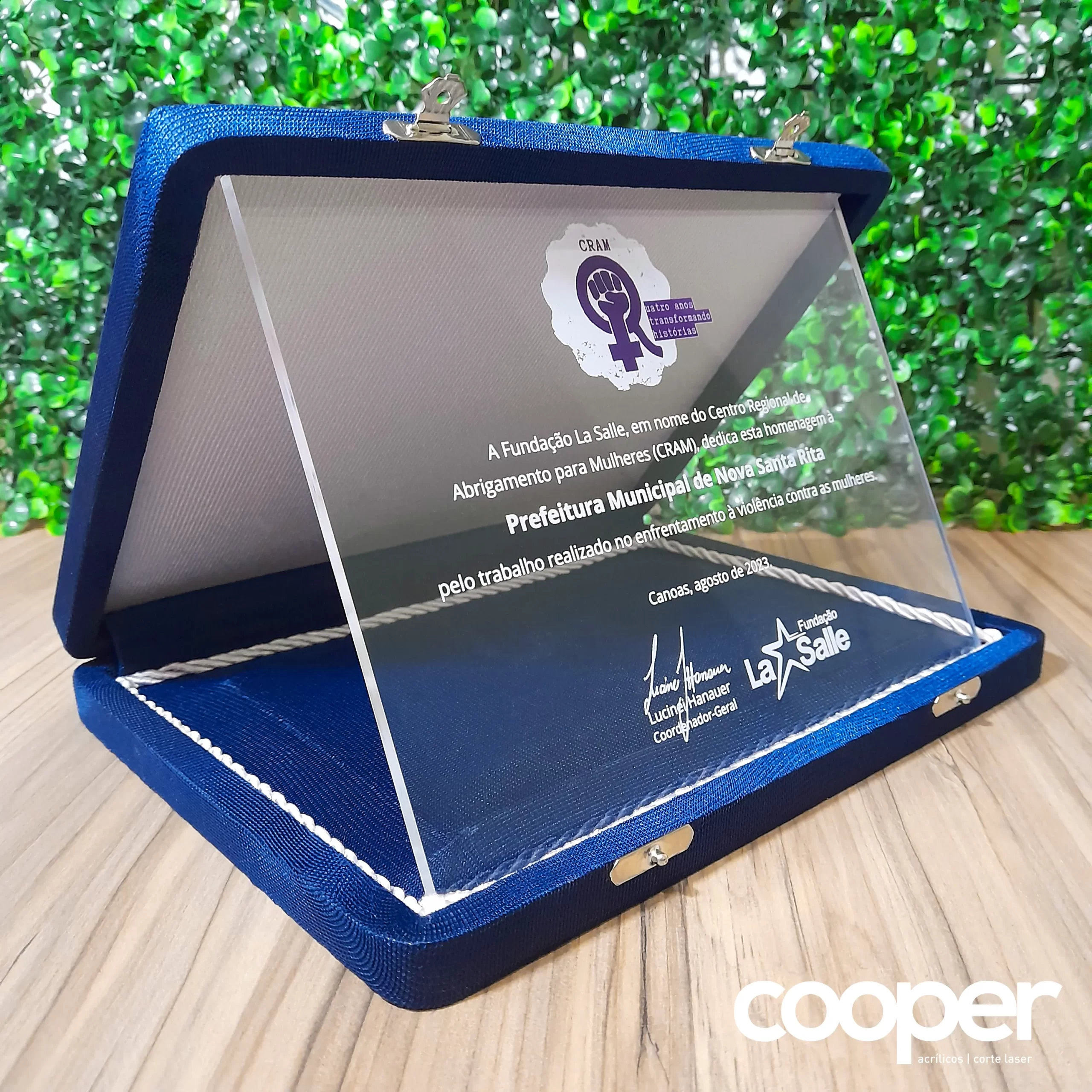 Cooper Acrílicos - Placa de Homenagem (4)